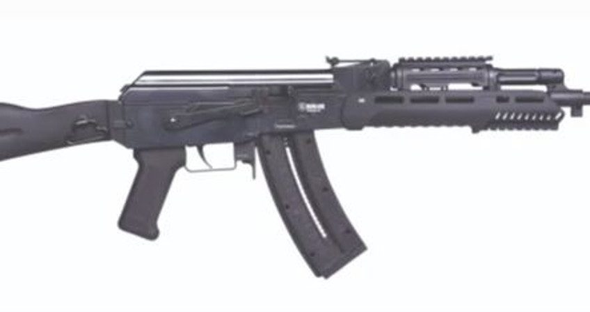 Mauser Rimfire AK-47 22 LR, 16.50" Barrel, Black, Left Side Folding Stock, M-Lok/Picatinny Handgaurd, 24rd