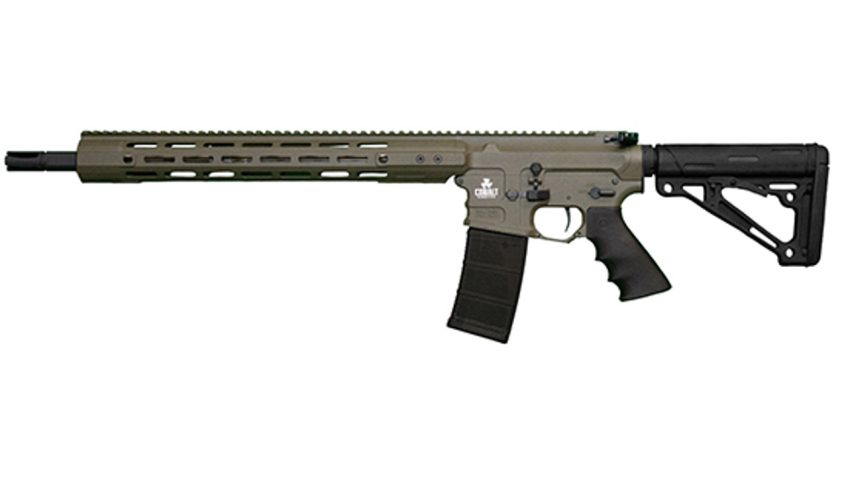 Cobalt Kinetics Pro .223 Wylde, 16" Barrel, OD Green, KE Arms DMR Trigger, 30rd