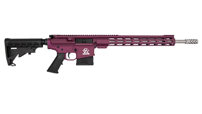 GLFA Gl-10 RIA 308 Win, 18" Barrel, ORC Black Cherry, Stainless, 10rd