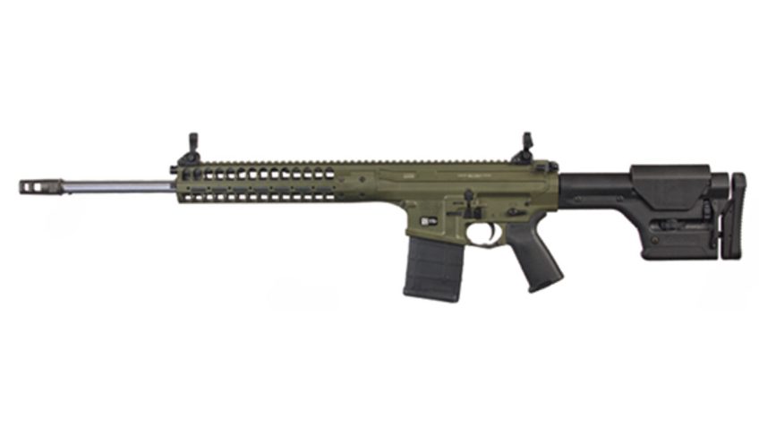 LWRC REPR MKII 7.62 NATO, 20" Proof Research Barrel, OD Green, 20rd