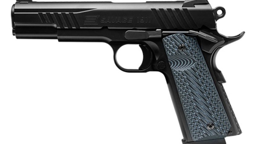 SAVAGE 1911 GOV'T 45ACP 5" 8RD BLACK