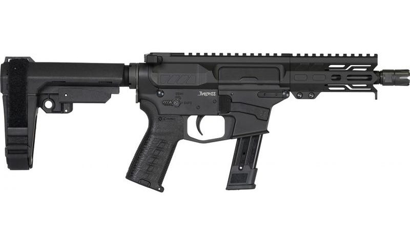 CMMG Banshee Mk17 AR-style Pistol, Semi-auto, 9mm, 5″ Barrel, 21+1, SIG P320 Mags