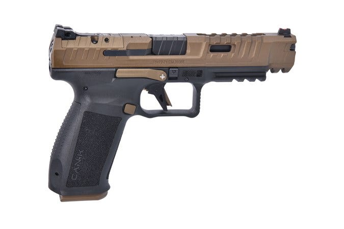 Canik TP9 SFx Rival Bronze 9mm 5″ Barrel 18-Rounds