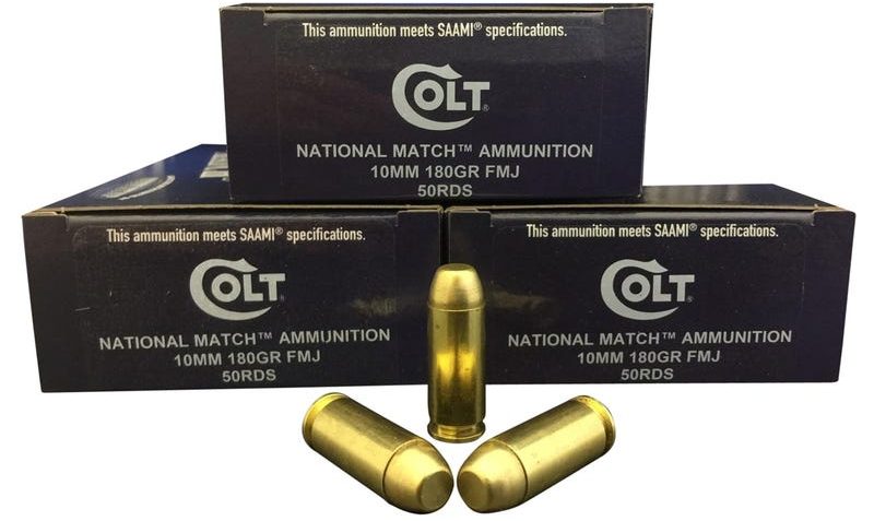 Colt National Match 10mm 180 Grain DoubleTap 50 Round Box