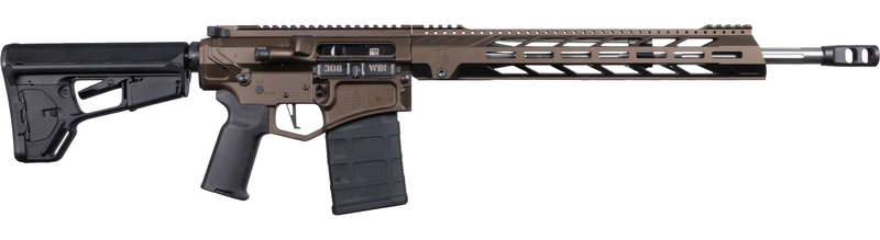 Diamondback DB10 308 Win 18", Midnight Bronze, Adjustable Magpul ACS-L Stock, Black, 20rd