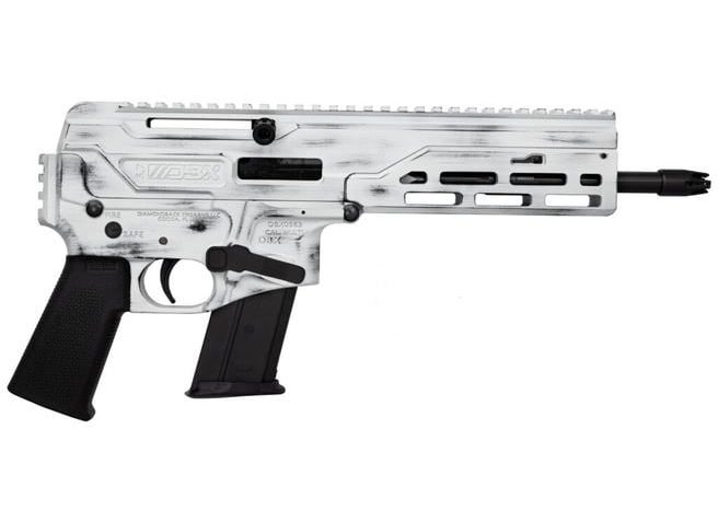 Diamondback DBX CF Stormtrooper White 5.7 X 28 8" Barrel 20-Rounds