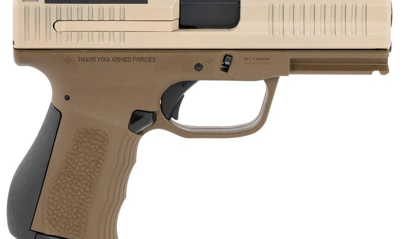 FMK Elite Pro 9mm, 4" Barrel, Bronze Sand Cerakote Steel, Polymer Grip, 14rd