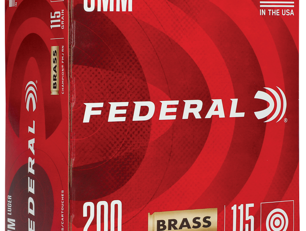 Federal Championion, 9mm 115 gr 200/1