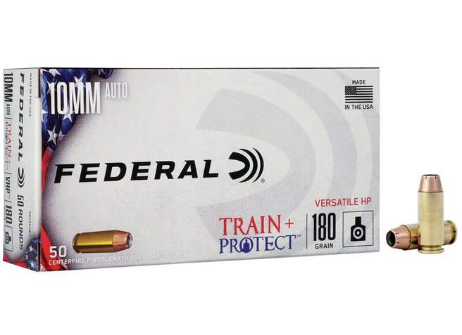 Federal Train + Protect Brass 10mm 180 Grain 50-Rounds