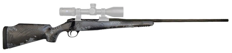 Fierce Firearms Twisted Rage Black Cerakote Bolt Action Rifle – 28 Nosler – 26in