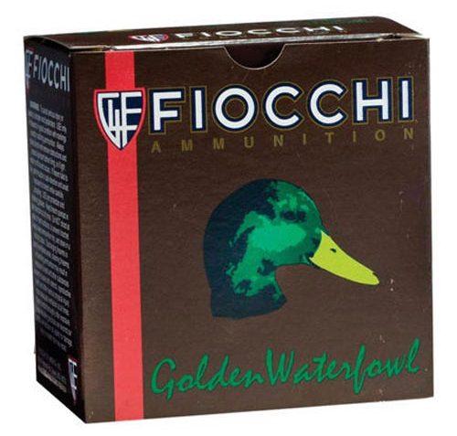 Fiocchi 123GB2 Golden Waterfowl 12 Gauage 3" Chamber 1-3/4 #2 25 Rounds