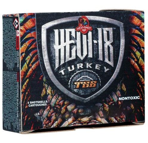 HEVI-Shot Hevi 18 Tss Turkey 28 Gauge 1.25oz 3in Shotgun Ammo, Shot 7, 5 Rounds, HS7287-5RD