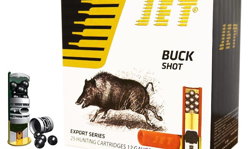 TR Imports Jet 12 Gauge 2 3/4in Centerfire Shotgun Buckshot Ammo, 250 Rounds, CJ1200BS25PK