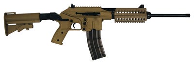 Kel-Tec SU-22E Tan .22lr 16.1-inch 26rd