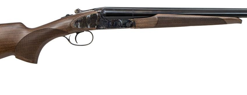 CZ-USA Field Sports Sharp-Tail Coach 12ga 20″ 3″ Walnut Side-by-Side Shotgun w/Fixed CYL/CYL 06417