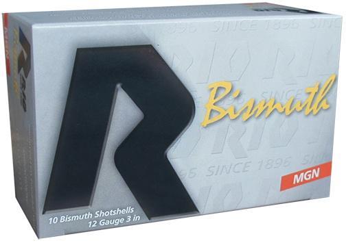 RIO Ammunition Bismuth Magnum Shotshell 12 ga 3in MAX 1-1/4in Size 4 1400 fps 10/Box, RBIMGN364