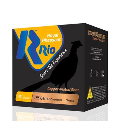 RIO Ammunition Royal Pheasant Copper 20ga 2-3/4in 1OZ Size 6 1250FPS 25RD, RPC206