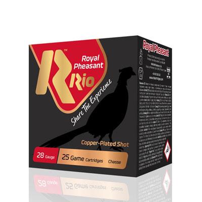 RIO Ammunition Royal Pheasant Copper 28ga 2-3/4in 1OZ Size 5 1250 FPS 25RD, RPC285