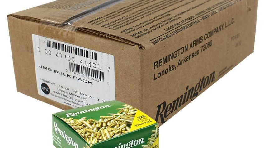 Remington 22LR 36GR HOLLOW POINT HV 6300RDS, RT21250C