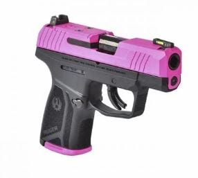 RUGER MAX 9 PISTOL PRISON PINK SLIDE CERAKOTE