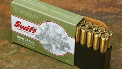 Swift Bullet Company Ammo .375 H&H 300 gr A-Frame 2503 fps 20/ct, SB10012