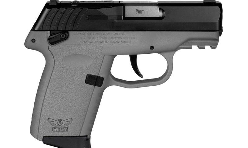 SCCY Industries CPX-1 Gen3 9mm, 3.1" Barrel, Sniper Gray, 10rd