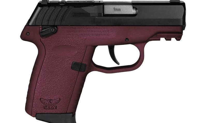 SCCY Industries CPX-1 Gen3 9mm, 3.1" Barrel, Crimson Red, 10rd