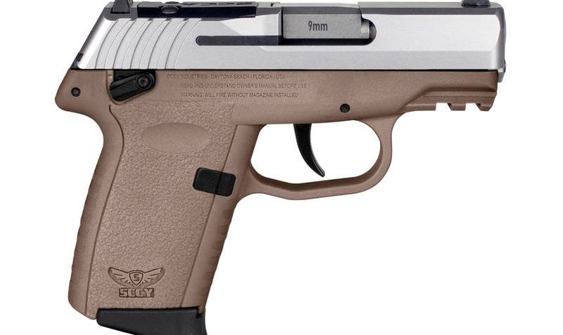 SCCY Industries CPX-1 Gen3 9mm, 3.1" Barrel, Flat Dark Earth, Thumb Safety, 10rd