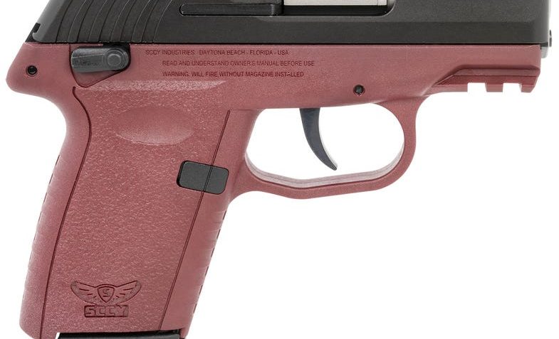 SCCY Industries CPX-1 Gen3 9mm, 3.1" Barrel, Crimson Red Finish, 10rd