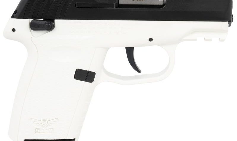 SCCY Industries CPX-1 Gen3 9mm, 3.1" Barrel, White Finish, 10rd