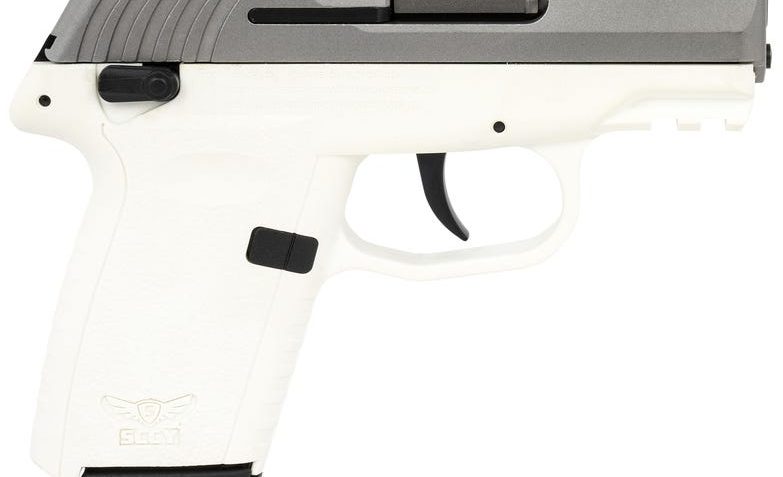 SCCY Industries CPX-1 Gen3 9mm, 3.1" Barrel, White Finish, Picatinny Rail, Thumb Safety, 10rd