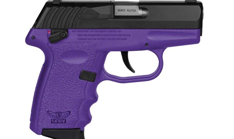 SCCY Industries CPX-4 380 ACP, 2.96" Barrel, Purple Frame, 10rd