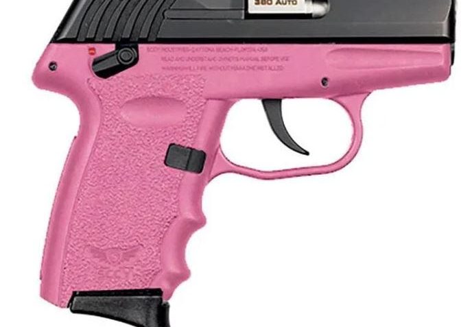 SCCY INDUSTRIES CPX-4 380 ACP 2.96″ 10rd Pistol – Black / Pink