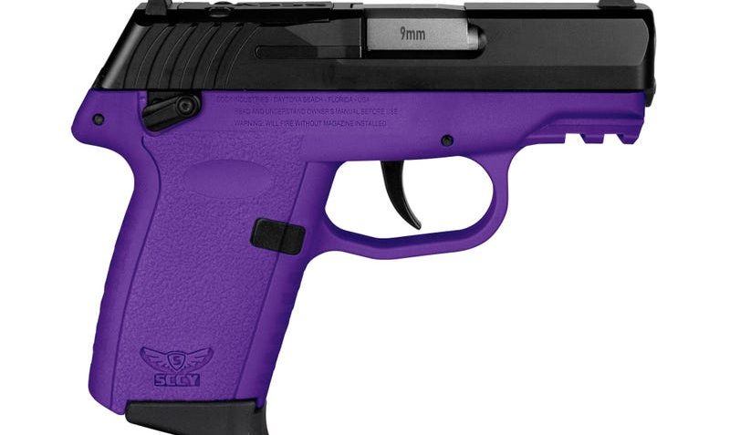 SCCY Industries CPX-1 Gen3 9mm, 3.1" Barrel, Purple, 10rd