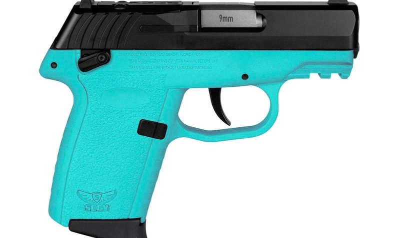 SCCY Industries CPX-1 Gen3 9mm, 3.1" Barrel, SCCY Blue, 10rd