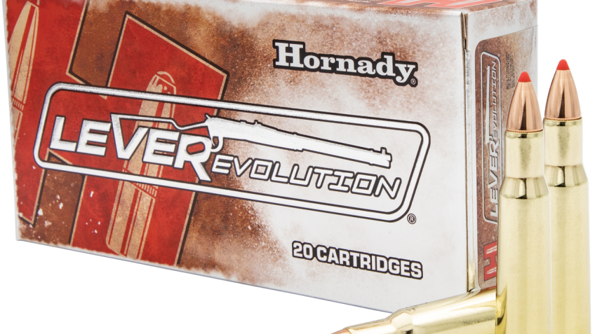 Hornady LEVERevolution 7-30 Waters 120 grain Flex Tip eXpanding Brass Cased Centerfire Rifle Ammo, 20 Rounds, 81569