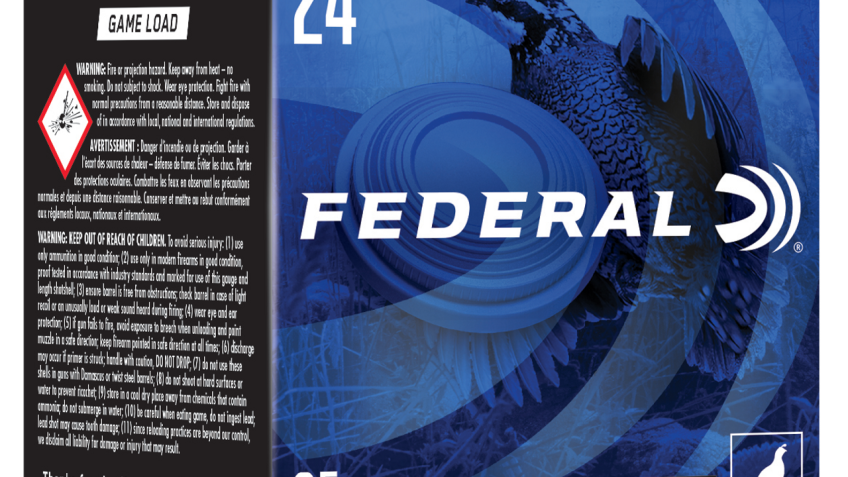 Federal Game-shok, Fed N1248     Gmshk Fld  24 2.5  11/16   25/10