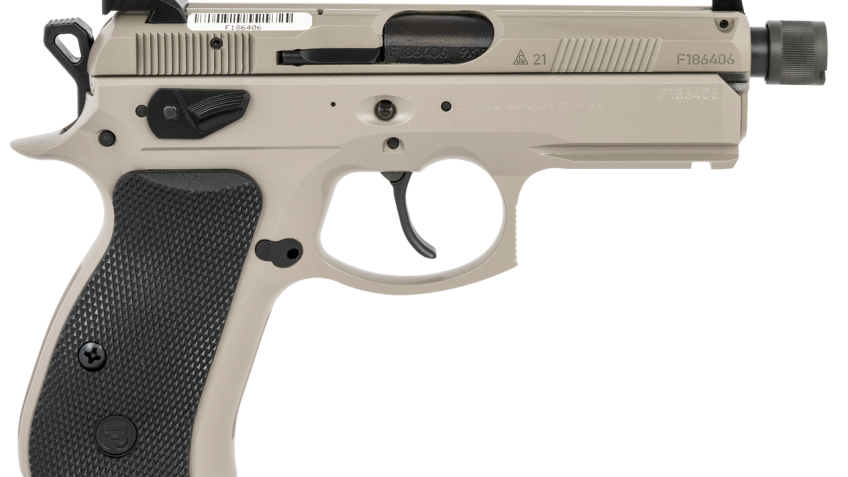 CZ 75 P01 GRAY SR 9MM 15RD LUMINESCENT SIGHTS