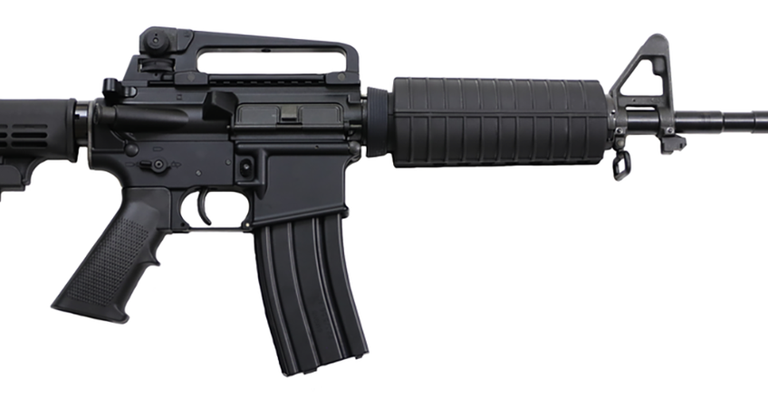 Bushmaster M4 Patrolman's .223 Rem/5.56mm, 16" Barrel, Black, Collapsible Stock, A2 Front Sight, 30rd