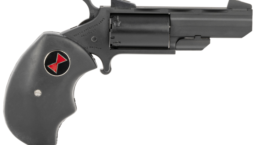 North American Arms Black Widow .22 WMR 2" 5rd Revolver Black Cerakote