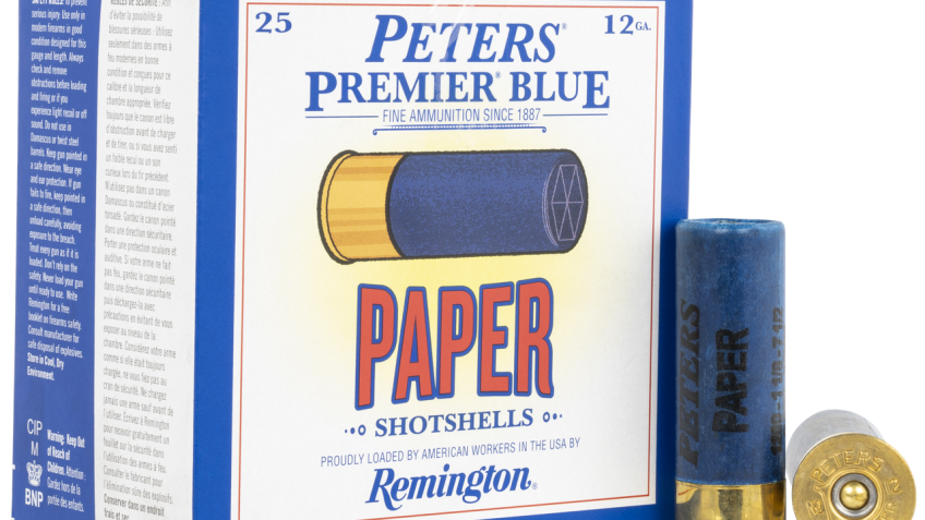 Remington Peters Paper 12 Ga, 2.75" Shell, 1 1/8 oz, 7.5 Shot, 25rd Box