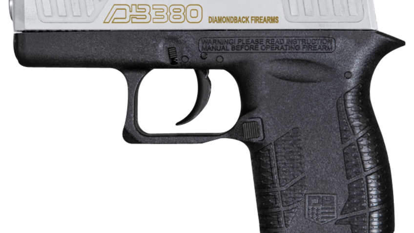 Diamondback G4 380 ACP, 2" Barrel, Nickel Boron Slide, 6rd