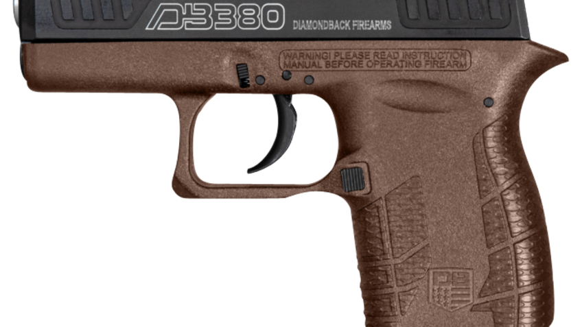 Diamondback G4 380 ACP, 2" Barrel, Midnight Bronze, 6rd