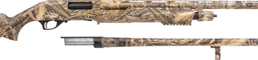 Rock Island Pump Combo 12 Ga, 24" & 28" Barrels, Realtree Max-5, Fiber Optic Sight, 5rd