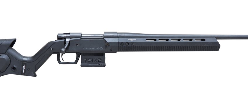 Howa M1500 Hera 6.5 Creedmoor, 22" Threaded Barrel, Black, Hera H7 Chassis Stock, 5rd