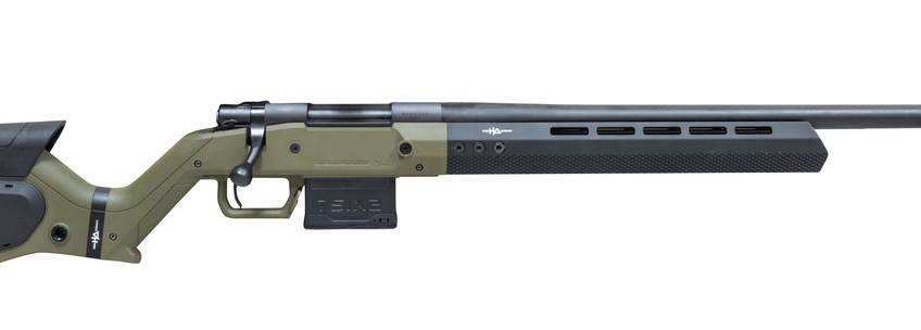 Howa 1500 Hera 6.5 Creedmoor, 24" Heavy Threaded Barrel, OD Green H7 Chassis, 5rd