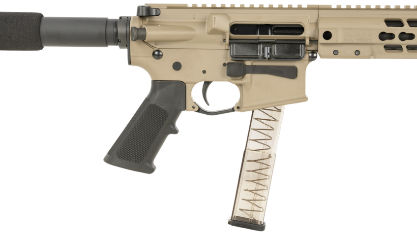 Brigade AR9 Pistol 9mm, 5.5" Barrel, Flat Dark Earth, 33rd