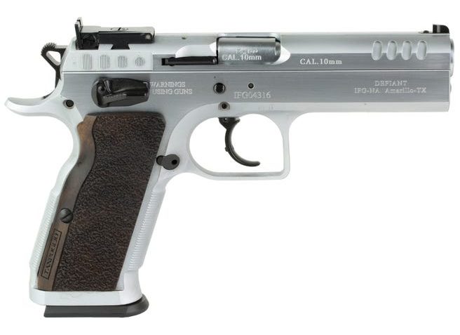 Tanfoglio Stock II Stainless .40 SW 4.45" Barrel 16-Rounds