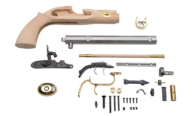 Traditions Build It Yourself .50 Caliber Trapper Pistol Kit