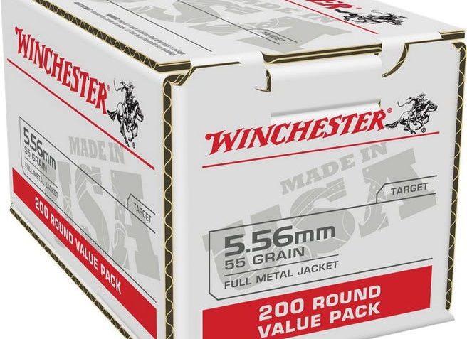 5.56×45 – 55 Grain FMJ – Winchester USA – 800 Rounds